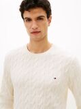 Beige Classics Cable Knit Relaxed Fit Jumper  Men