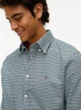 Multi Gingham Oxford Πουκάμισο Σε κανονική Γραμμή  Άνδρες
