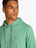 Πράσινο Hoody Από Βαμβακερό Terry Με Κεντητό Σημαιάκι  Άνδρες