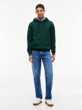 Green Flag Embroidery Terry Hoody  Men