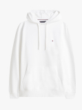 Άσπρο Hoody Από Βαμβακερό Terry Με Κεντητό Σημαιάκι  Άνδρες