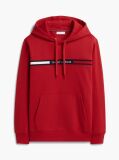 Red Logo Drawstring Hoody  Men