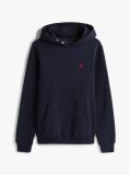 Blue Contrast TH Monogram Embroidery Hoody  Men