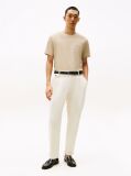 Beige Interlock Knit T-Shirt  Men