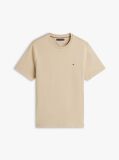 Beige Interlock Knit T-Shirt  Men