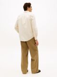 Beige TH Flex Regular Fit Poplin Shirt  Men