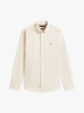 Beige TH Flex Regular Fit Poplin Shirt  Men
