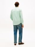 Green TH Flex Regular Fit Poplin Shirt  Men