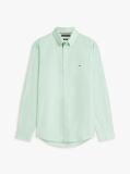 Green TH Flex Regular Fit Poplin Shirt  Men