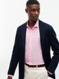 Pink Flex Slim Fit Poplin Shirt  Men