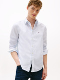 White TH Flex Regular Fit Print Shirt  Men