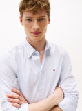 White TH Flex Regular Fit Print Shirt  Men