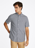 Multi Geometric Print Regular Fit Shirt  Men