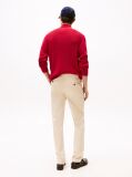 Μπεζ Smart Casual Παντελόνι Chinos Σε Ίσια Γραμμή  Άνδρες