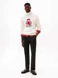 Black Denton TH Flex Straight Leg Chinos  Men