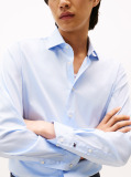 Blue Smart Casual TH Flex Slim Fit Shirt  Men