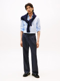 Blue Smart Casual TH Flex Slim Fit Shirt  Men