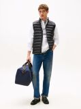 Black Recycled Packable Vest  Men
