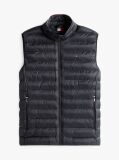Black Recycled Packable Vest  Men