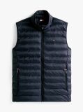 Blue Recycled Packable Vest  Men