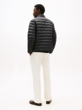 Black Recycled Packable Jacket  Men