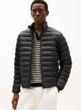 Black Recycled Packable Jacket  Men
