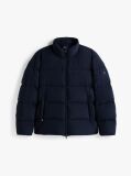 Blue Water Repellent Down Puffer Jacket  Men