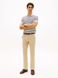 Μπεζ Smart Casual Denton Παντελόνι Chinos Σε Ίσια Γραμμή  Άνδρες