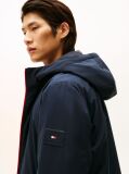 Blue Lightweight Hooded Windbreaker  Men