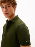 Green Regular Fit Concealed Placket Polo Shirt  Men