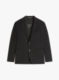 Μαύρο Smart Casual Performance Blazer Σε Κανονική Γραμμή  Άνδρες