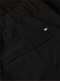Black Dover Flag Embroidery 8" Inseam Chino Bermuda Shorts  Men
