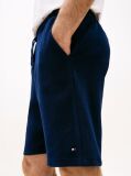 Blue Flag Embroidery Towelling Sweat Shorts  Men