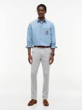 Grey 1985 Bleecker Slim Twill Chinos  Men
