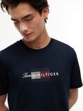 Μπλε T-shirt Με Σημαία  Άνδρες