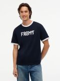 Μπλε Tommy Hilfiger x FRGMT Άνετο T-Shirt  Άνδρες