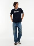 Μπλε Tommy Hilfiger x FRGMT Άνετο T-Shirt  Άνδρες