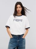 Μπεζ Tommy Hilfiger x FRGMT Άνετο T-Shirt  Άνδρες