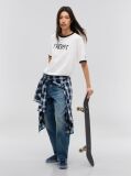 Μπεζ Tommy Hilfiger x FRGMT Άνετο T-Shirt  Άνδρες