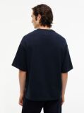 Μπλε Tommy Hilfiger x FRGMT Άνετο Βαμβακερό T-Shirt  Άνδρες