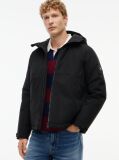 Black Performance Tech Water Repellent Padded Jacket  Men
