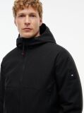 Black Performance Tech Water Repellent Padded Jacket  Men