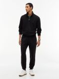 Black Intechno Knit Cuffed Joggers  Men