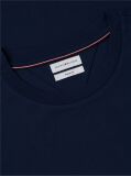 Μπλε Βαμβακερό T-Shirt Με Τσέπη Και Οικόσημο  Άνδρες