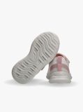 Multi Logo Mesh Lace Up And Velcro Sneakers  Girls