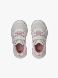Multi Logo Mesh Lace Up And Velcro Sneakers  Girls