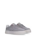 Γκρι Sneakers Με Tonal Σημαιάκι Και Σουέτ Φινίρισμα  Κορίτσια