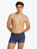 Blue TH Original Print Logo Waistband Trunks  Men