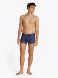 Blue TH Original Print Logo Waistband Trunks  Men