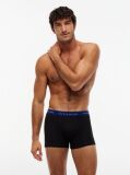 Multi 3-Pack Signature Repeat Logo Waistband Trunks  Men